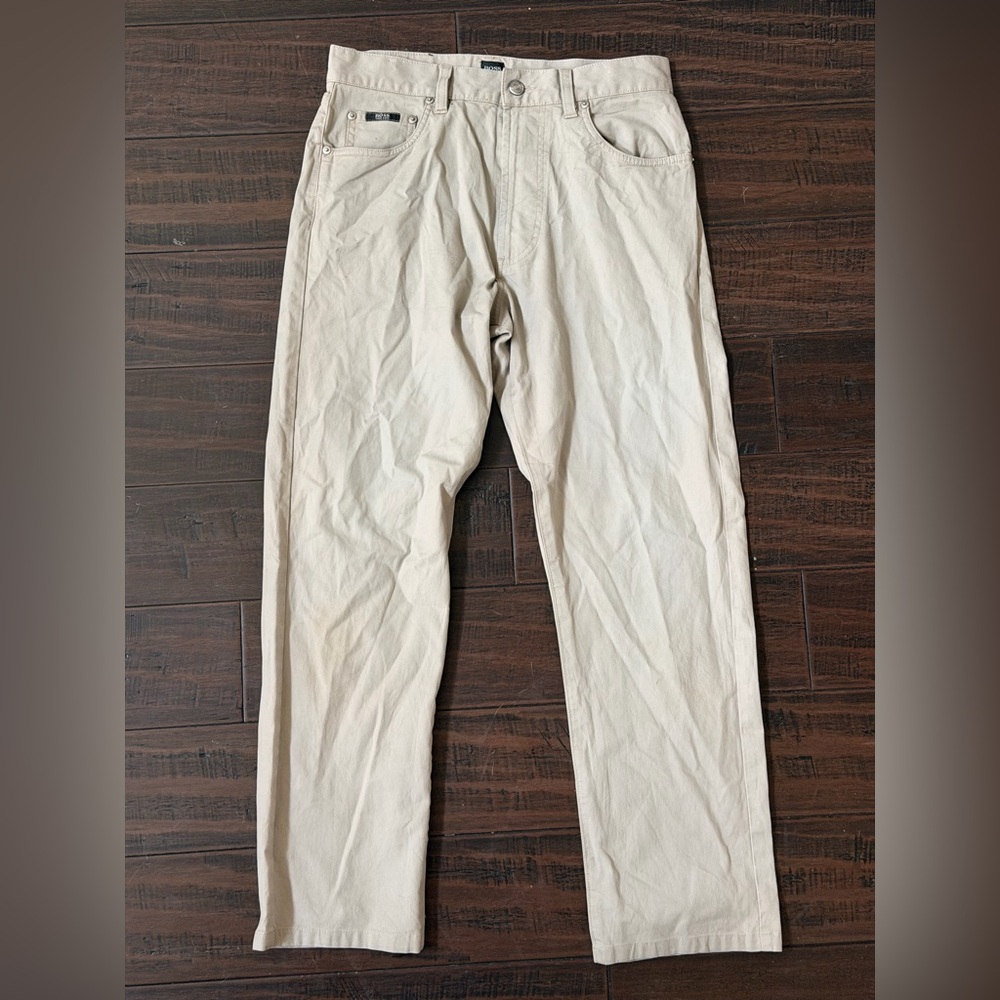 Hugo Boss Light Khaki Trousers